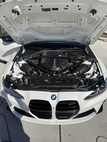 Clean engine bay