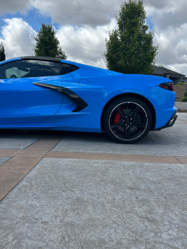 back Wheel of Corvette